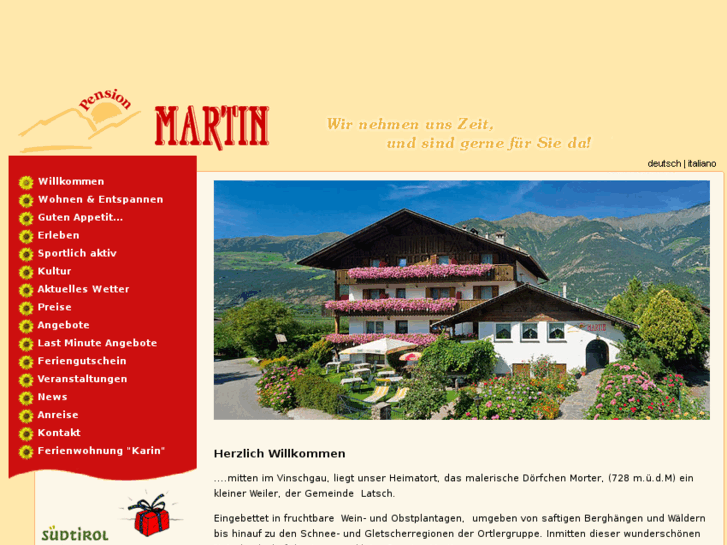 www.pension-martin.com