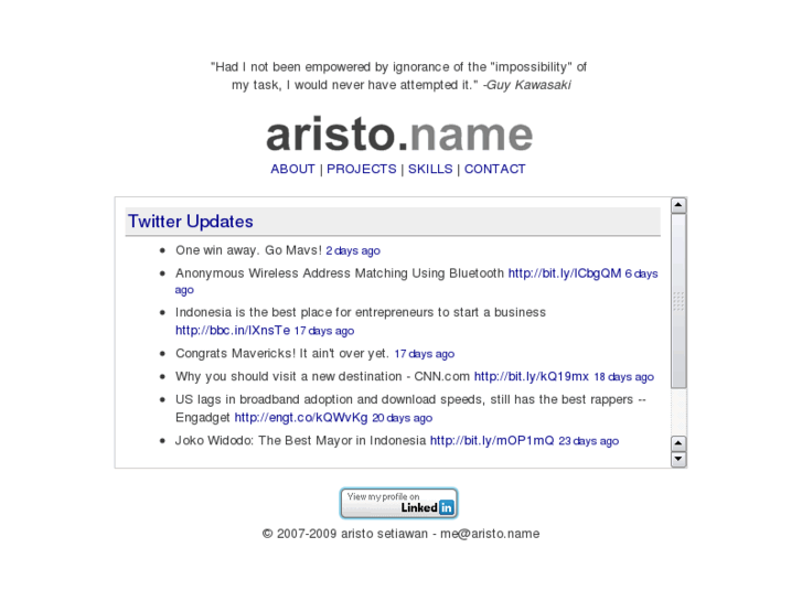 www.aristosetiawan.com
