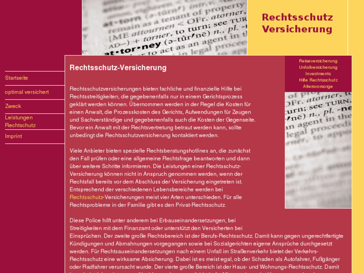 www.versicherung-rechtsschutz.com