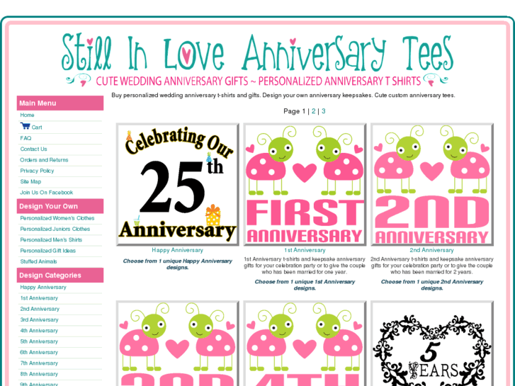 www.weddinganniversarytshirts.com