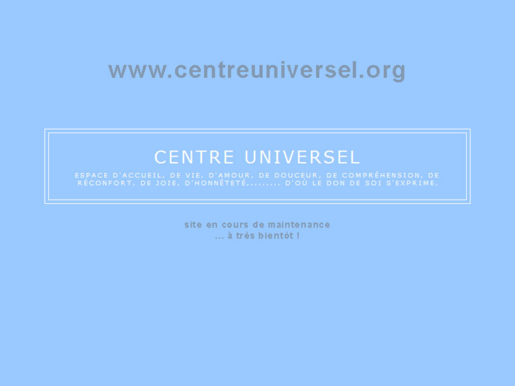 www.centreuniversel.org