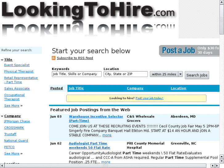 www.lookingtohire.com
