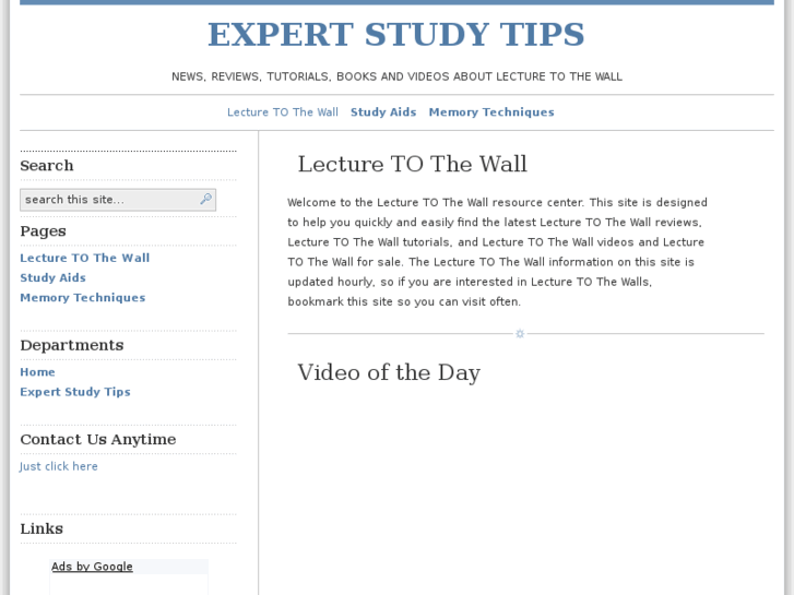 www.lecturetothewall.com