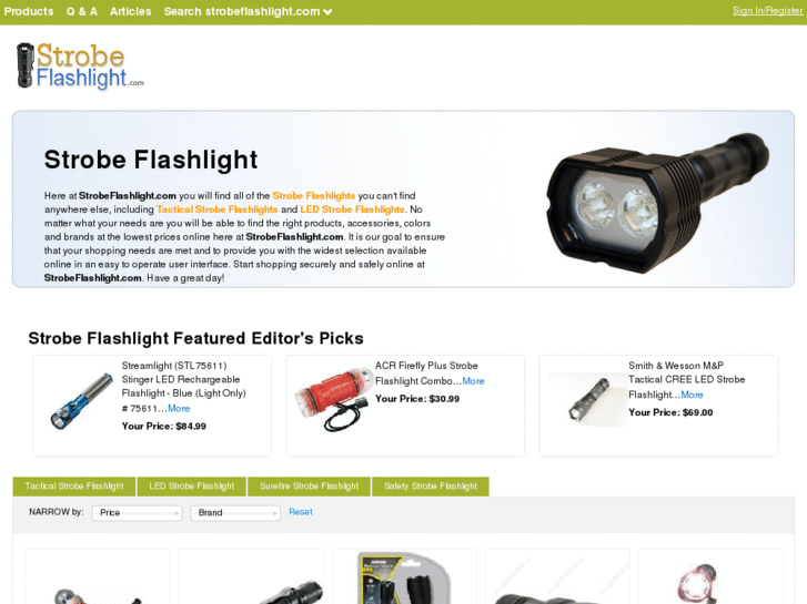 www.strobeflashlight.com