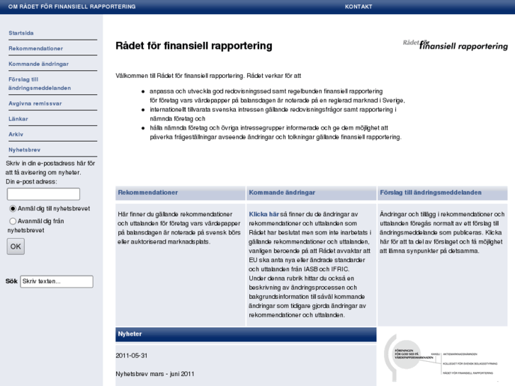 www.radetforfinansiellrapportering.se