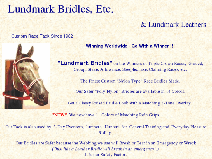 www.lundmarkbridles.com
