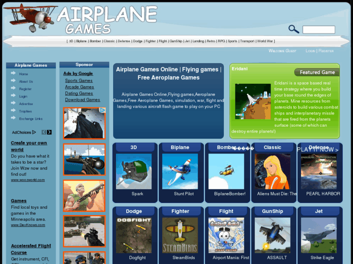 www.airplane-games.biz
