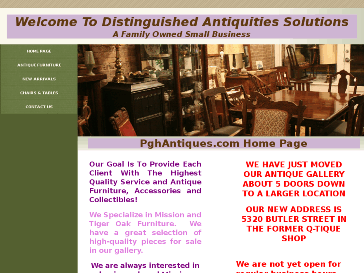 www.distinguishedantiquitiessolutions.com