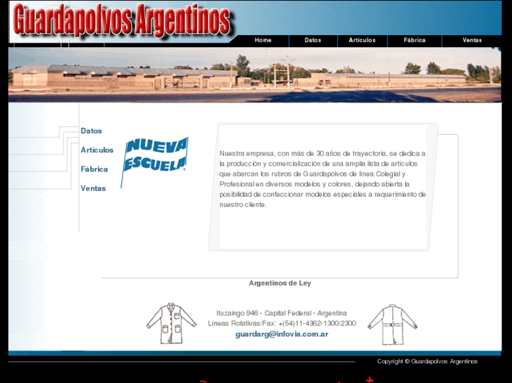 www.guardapolvosargentinos.com