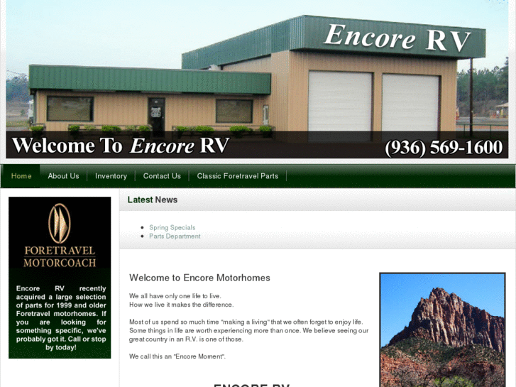www.encoremotorhomes.com