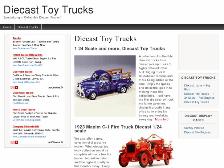 www.diecasttoytrucks.net