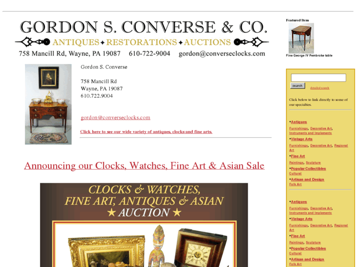 www.converseclocks.com