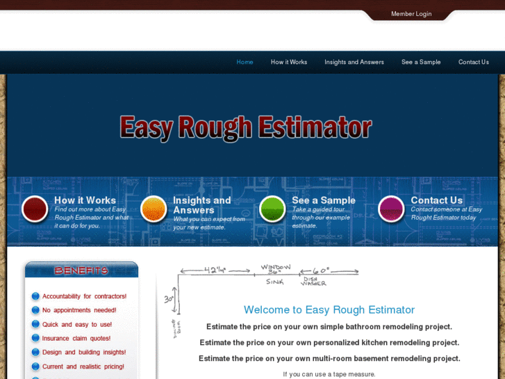www.easyroughestimator.com