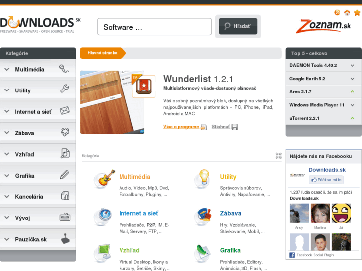 www.downloads.sk