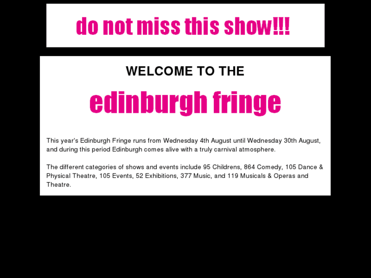 www.edinburghfringe.net