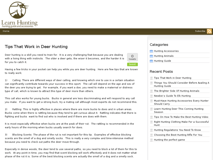 www.learnhunting.com