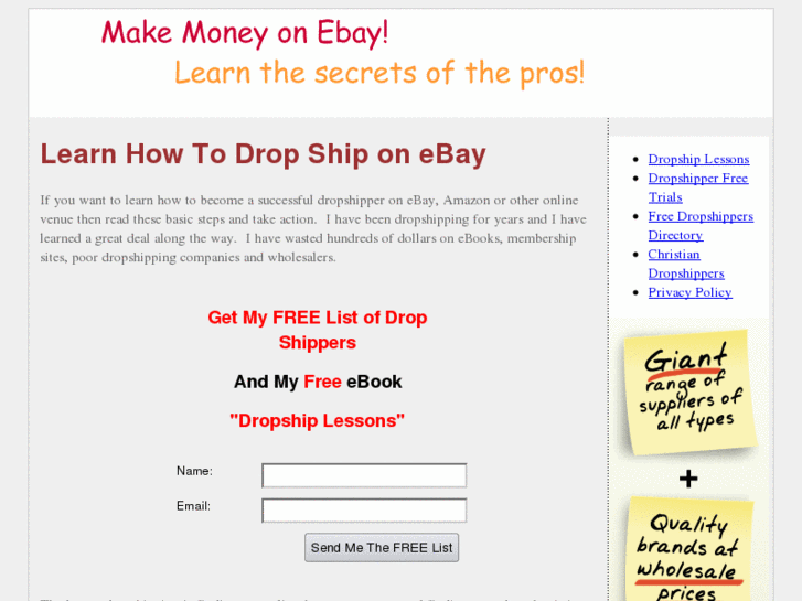 www.dropshiplessons.com