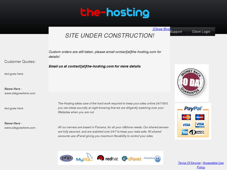 www.the-hosting.com