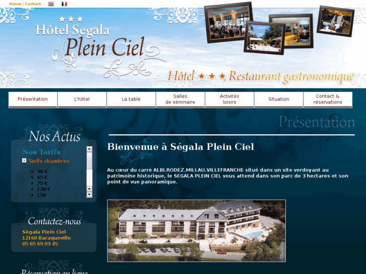 www.hotel-segala-pleinciel.com