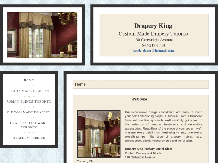 www.draperykingtoronto.com