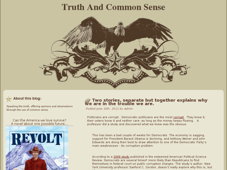 www.truthandcommonsense.com