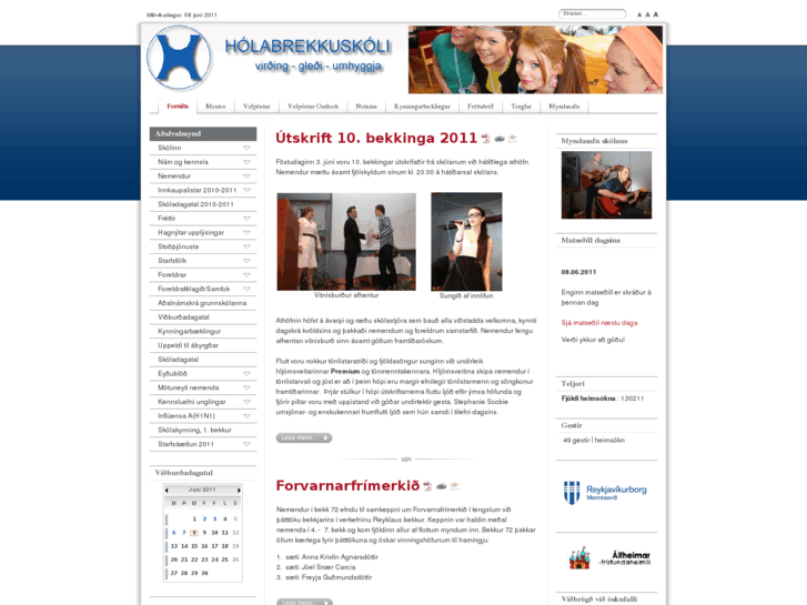 www.holabrekkuskoli.is
