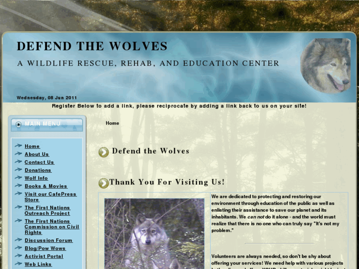 www.defendthewolves.org