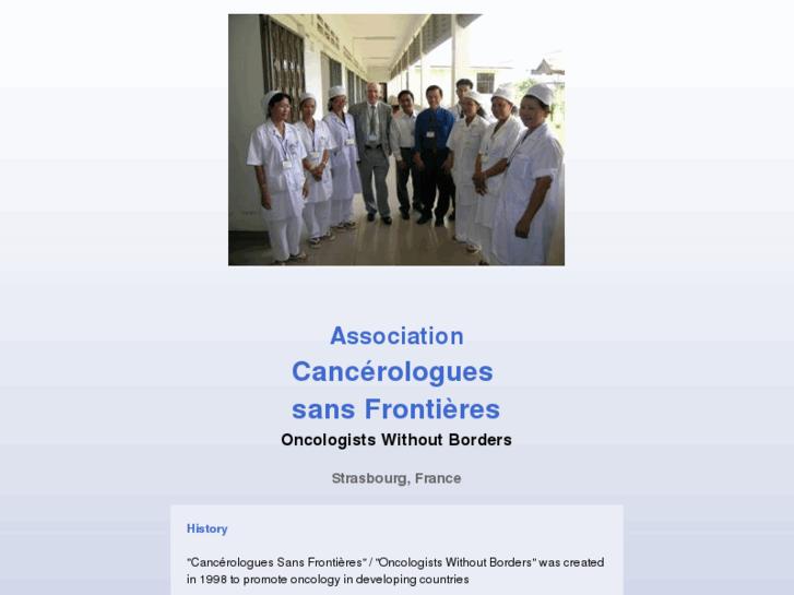 www.cancerologuesansfrontieres.com