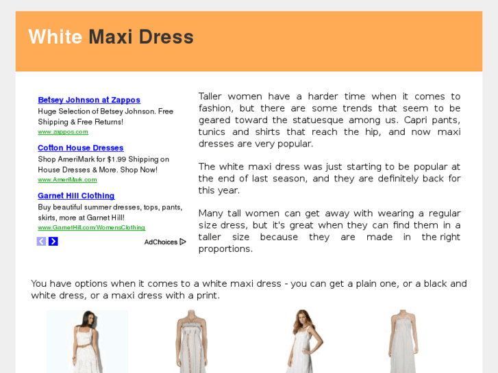 www.whitemaxidress.com