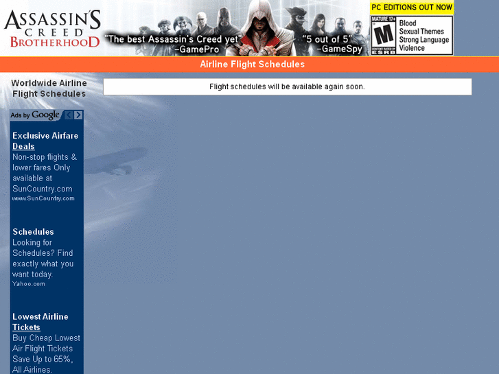 www.airschedules.info