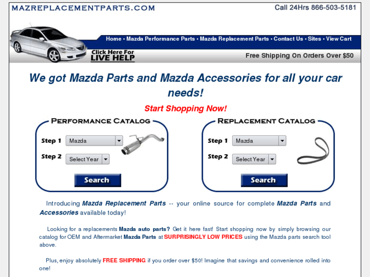 www.mazreplacementparts.com