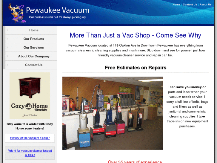 www.pewaukeevacuum.com