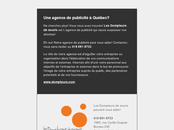 www.agencedepublicite.ca