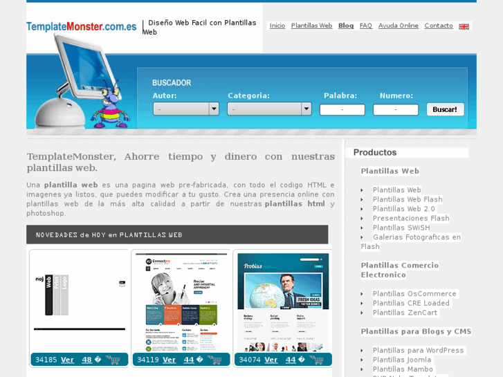 www.templatemonster.com.es