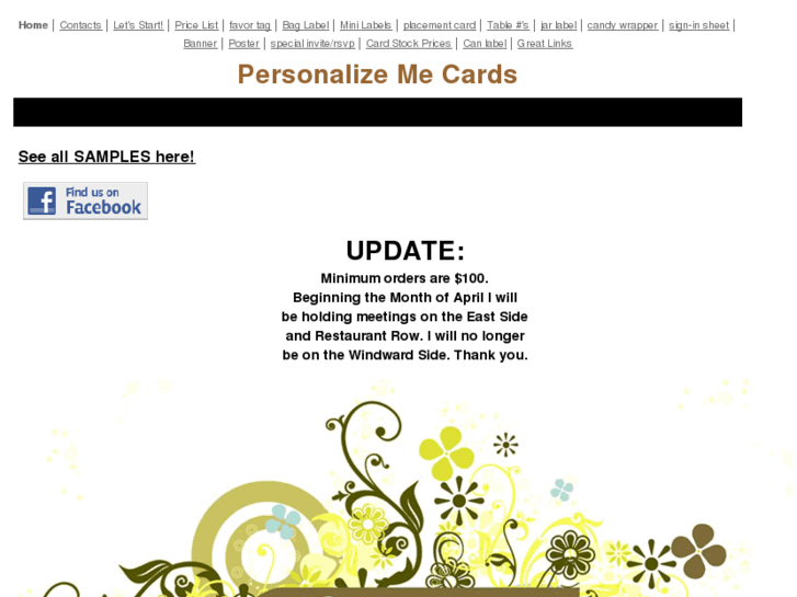 www.personalizemecards.com