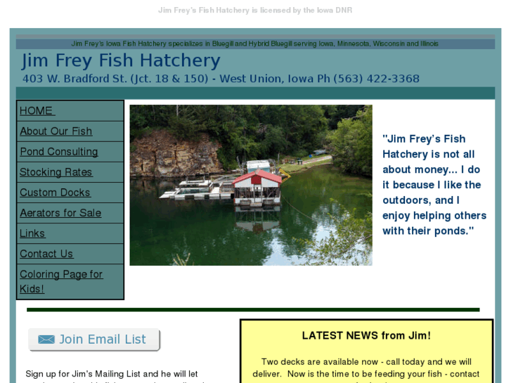 www.jimfreyfishhatchery.com
