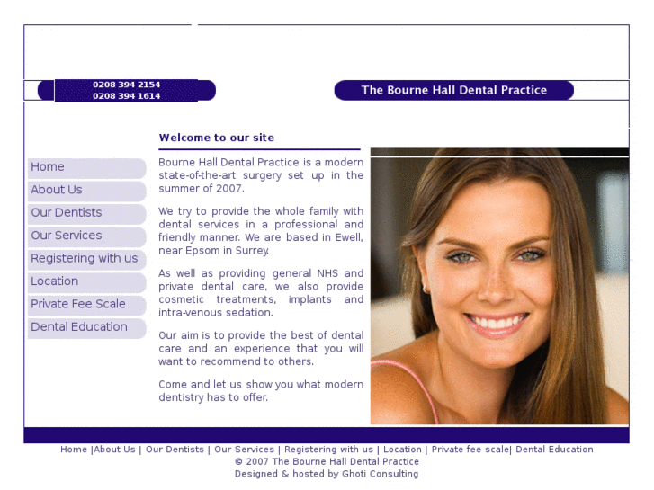 www.bournehalldentalpractice.com