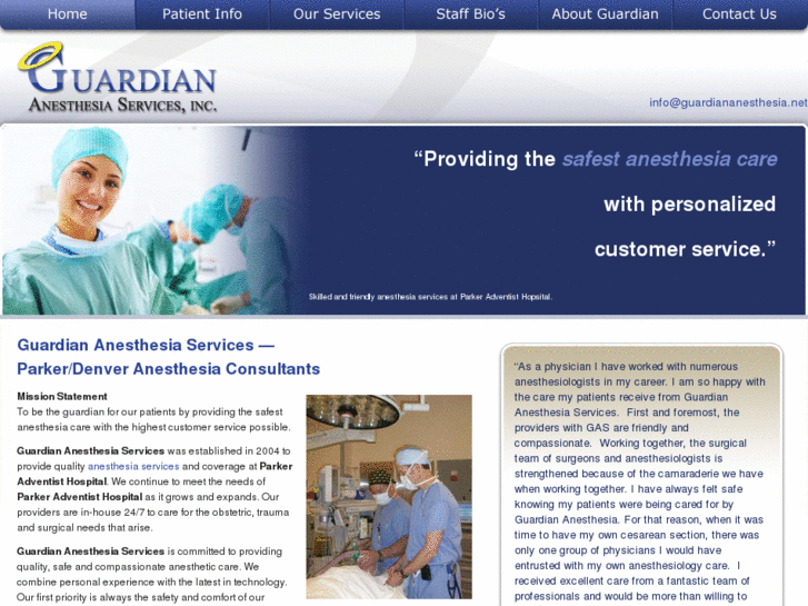 www.guardiananesthesia.net
