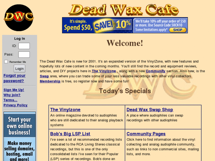 www.deadwaxcafe.com