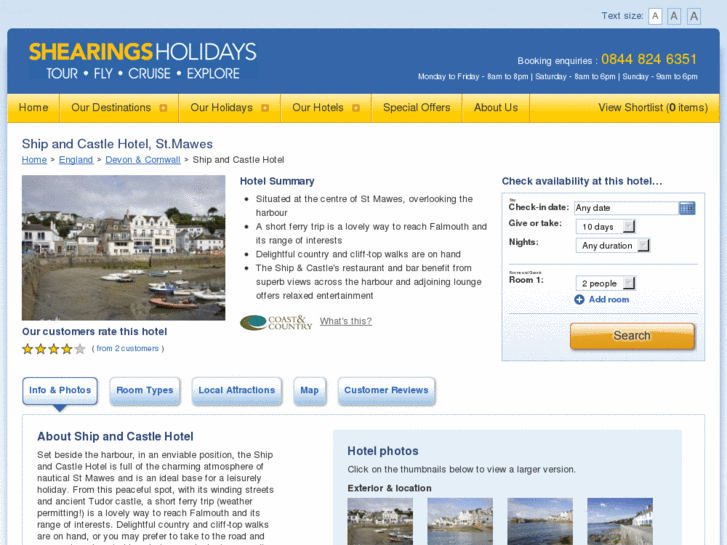 www.shipandcastlehotel.com
