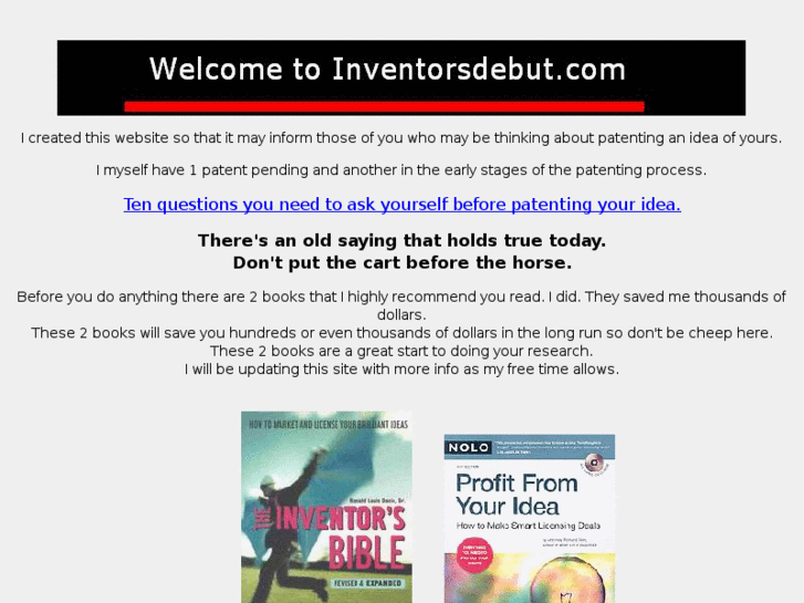 www.inventorsdebut.com