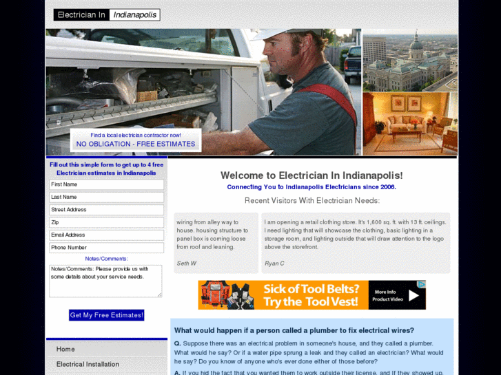 www.electricianinindianapolis.com