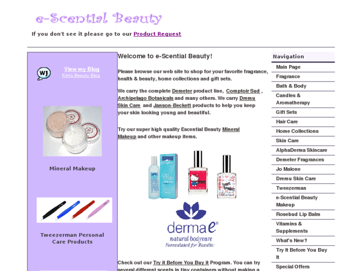 www.e-scentialbeauty.com