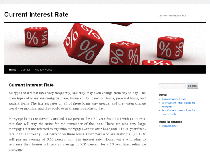 www.currentinterestrate.org