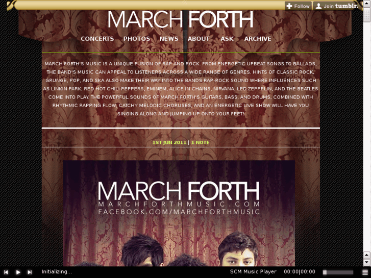 www.marchforthmusic.com