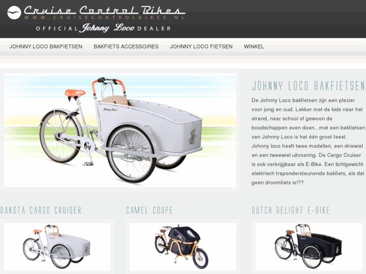 www.johnnylocobakfiets.nl