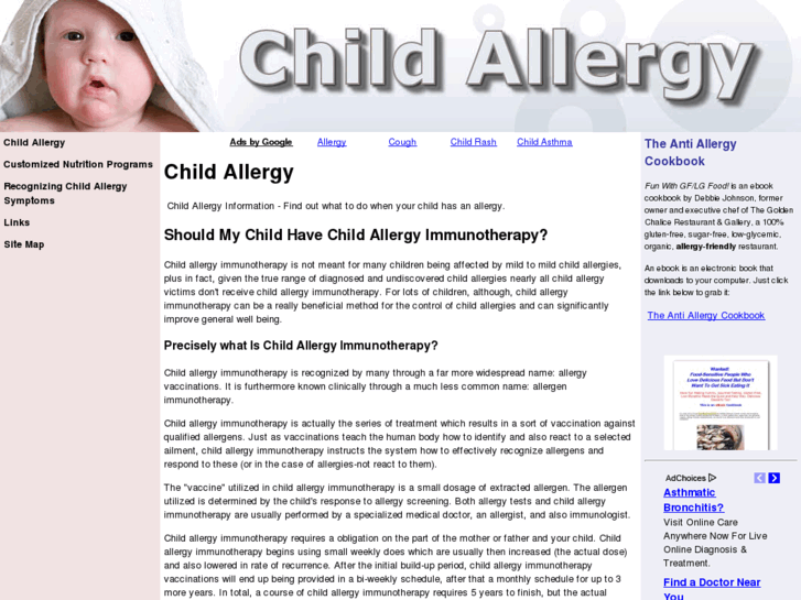 www.childallergy.net