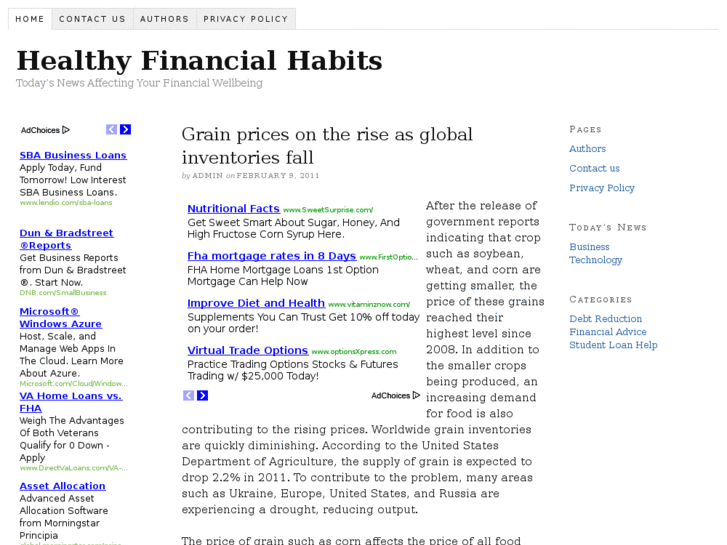 www.healthyfinancialhabits.com