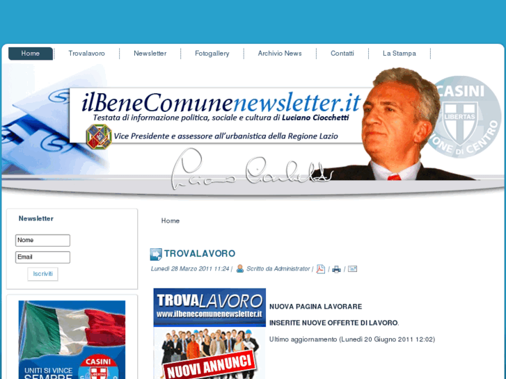 www.ilbenecomunenewsletter.it