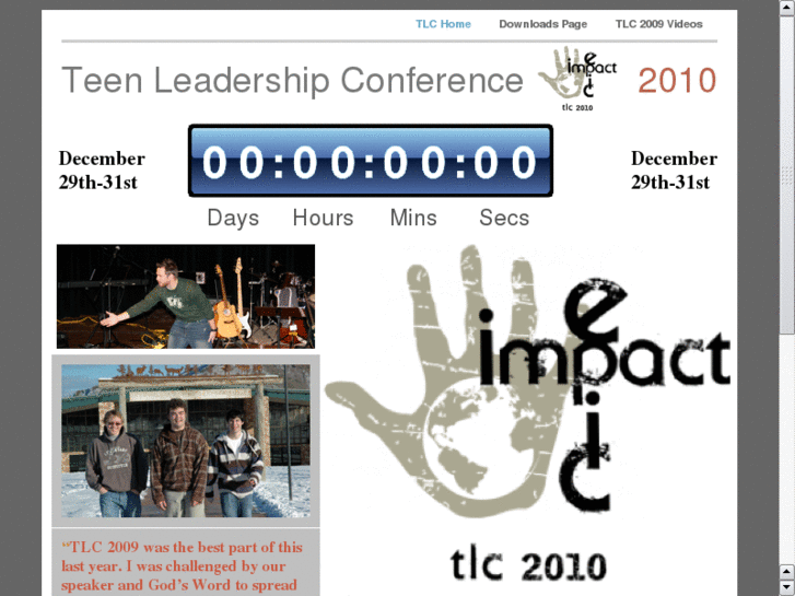 www.teenleadershipconference.com